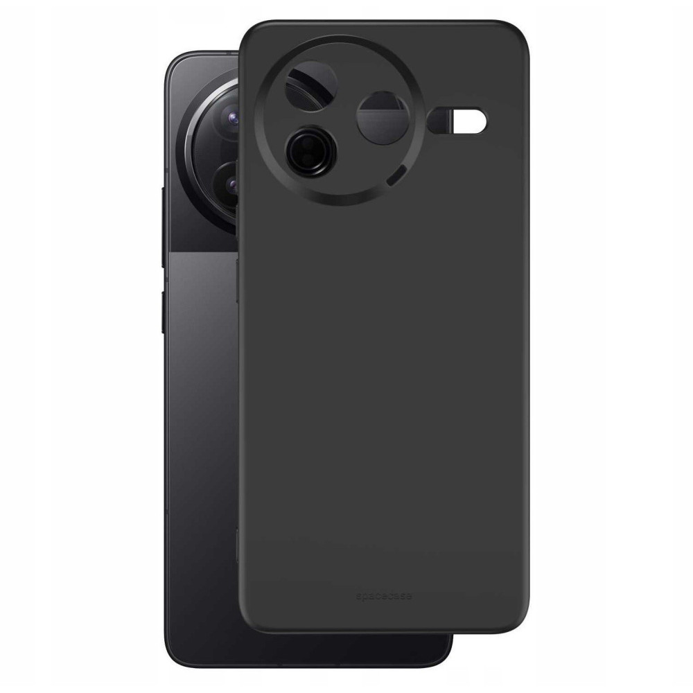 Θήκη Xiaomi Poco F7 Pro Spacecase Silicone Case Σιλικόνης - Black (5905719119188)