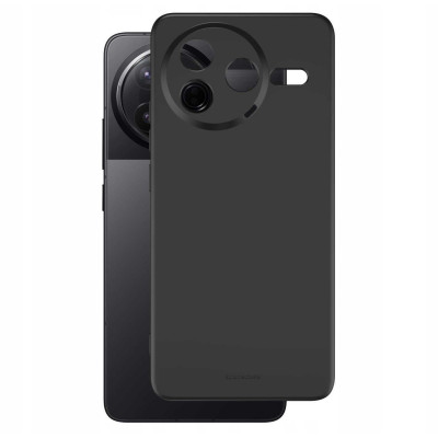 Θήκη Xiaomi Poco F7 Pro Spacecase Silicone Case Σιλικόνης - Black (5905719119188)