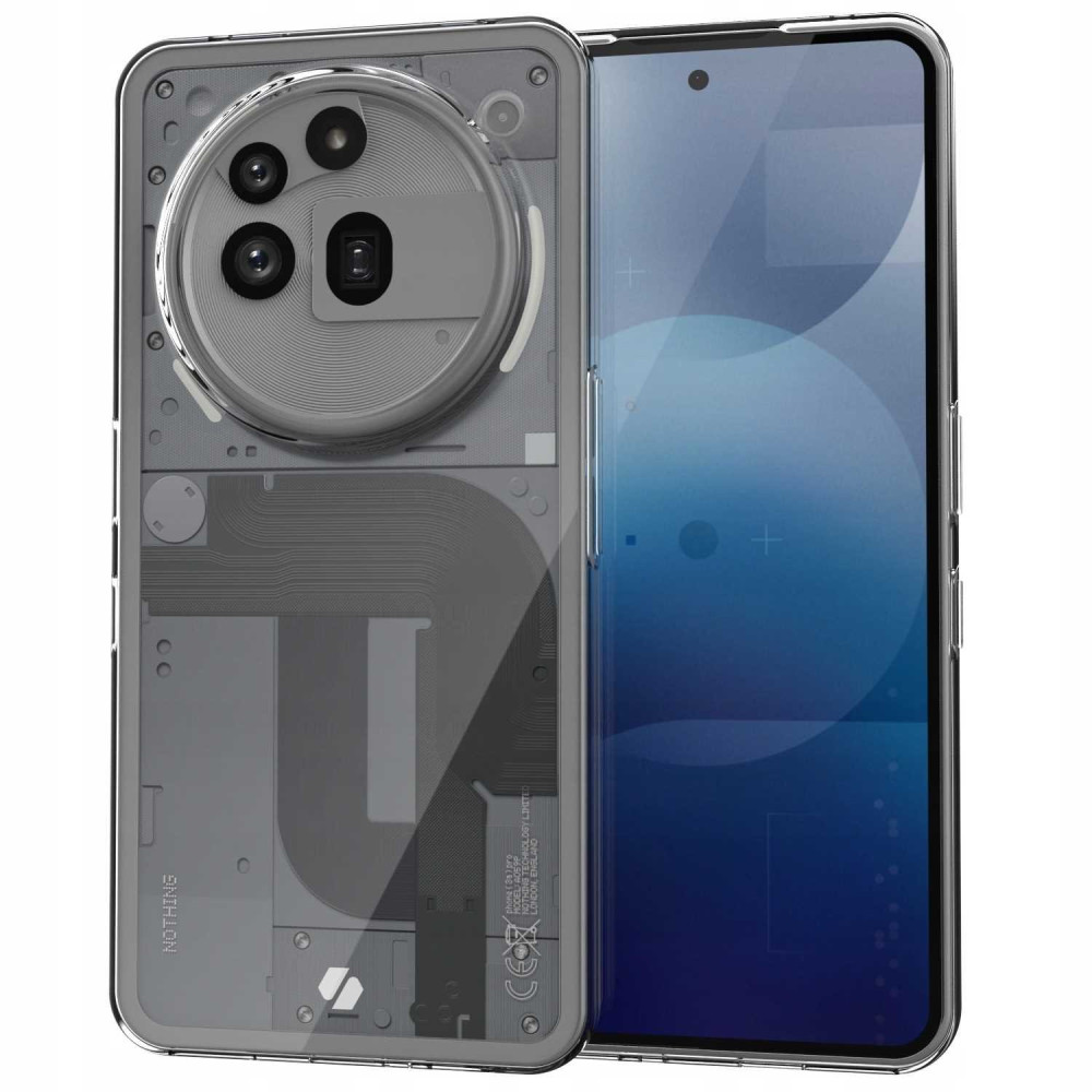 Θήκη Nothing Phone 3a Pro Spacecase Clear Case Σκληρή Διάφανη 1mm - Transparent (5905719119119)