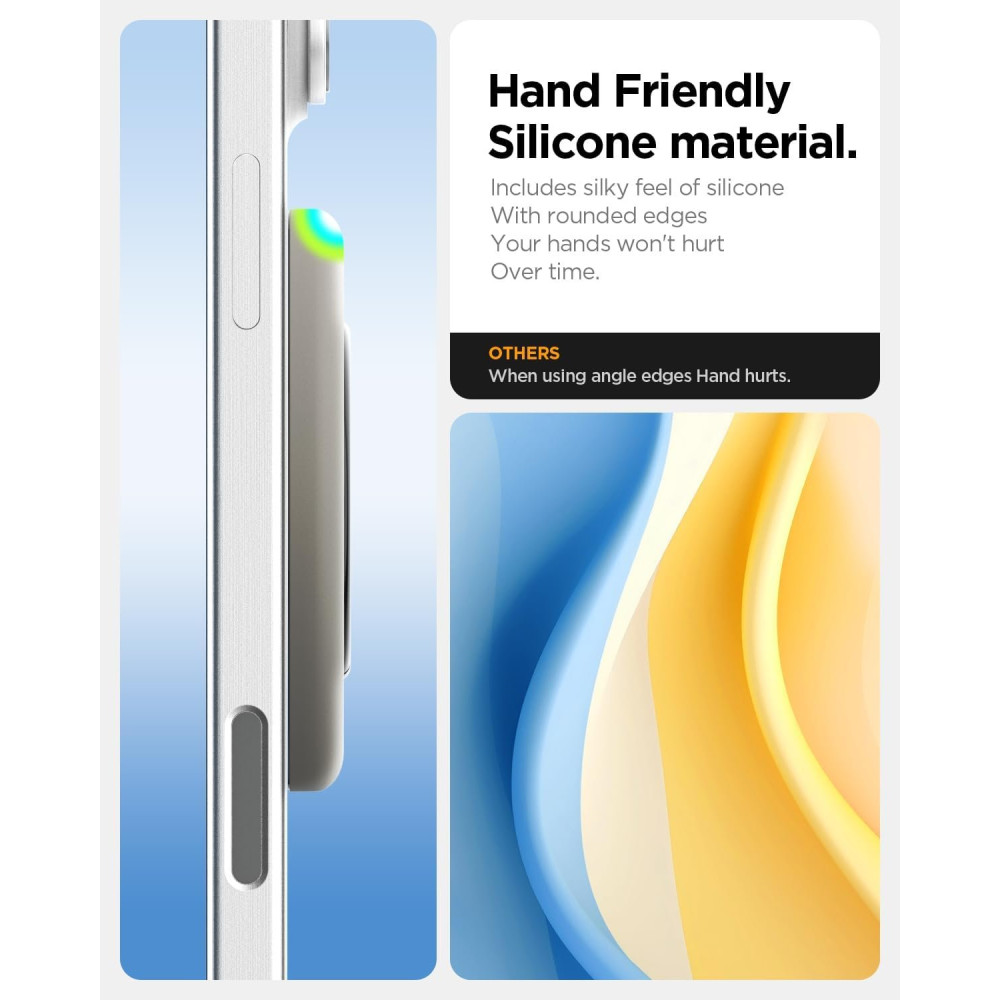 Βάση Στήριξης Spigen Nano Pop Phone Holder MagFit Μαγνητικό MagSafe Δαχτυλίδι / Ring Holder - Truffle Gray (AMP09032)