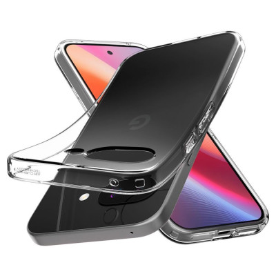 Θήκη Google Pixel 9a Spigen Crystal Flex Ανθεκτική Σιλικόνης - Crystal Clear (ACS09049)