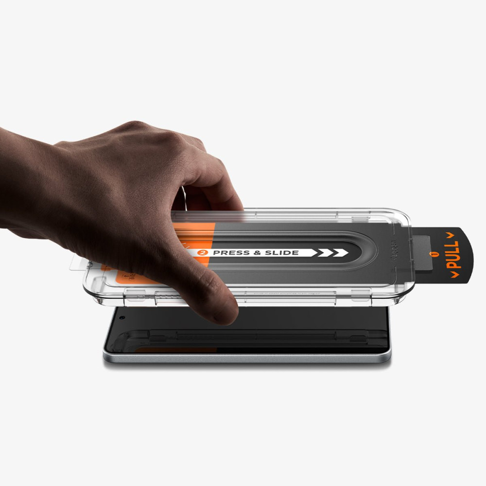 Tempered Glass Samsung Galaxy S25 Edge Spigen GLAS.tR EZ Fit Pro HD Αντιχαρακτικό Γυαλί Προστασίας Οθόνης - Clear (AGL09411)