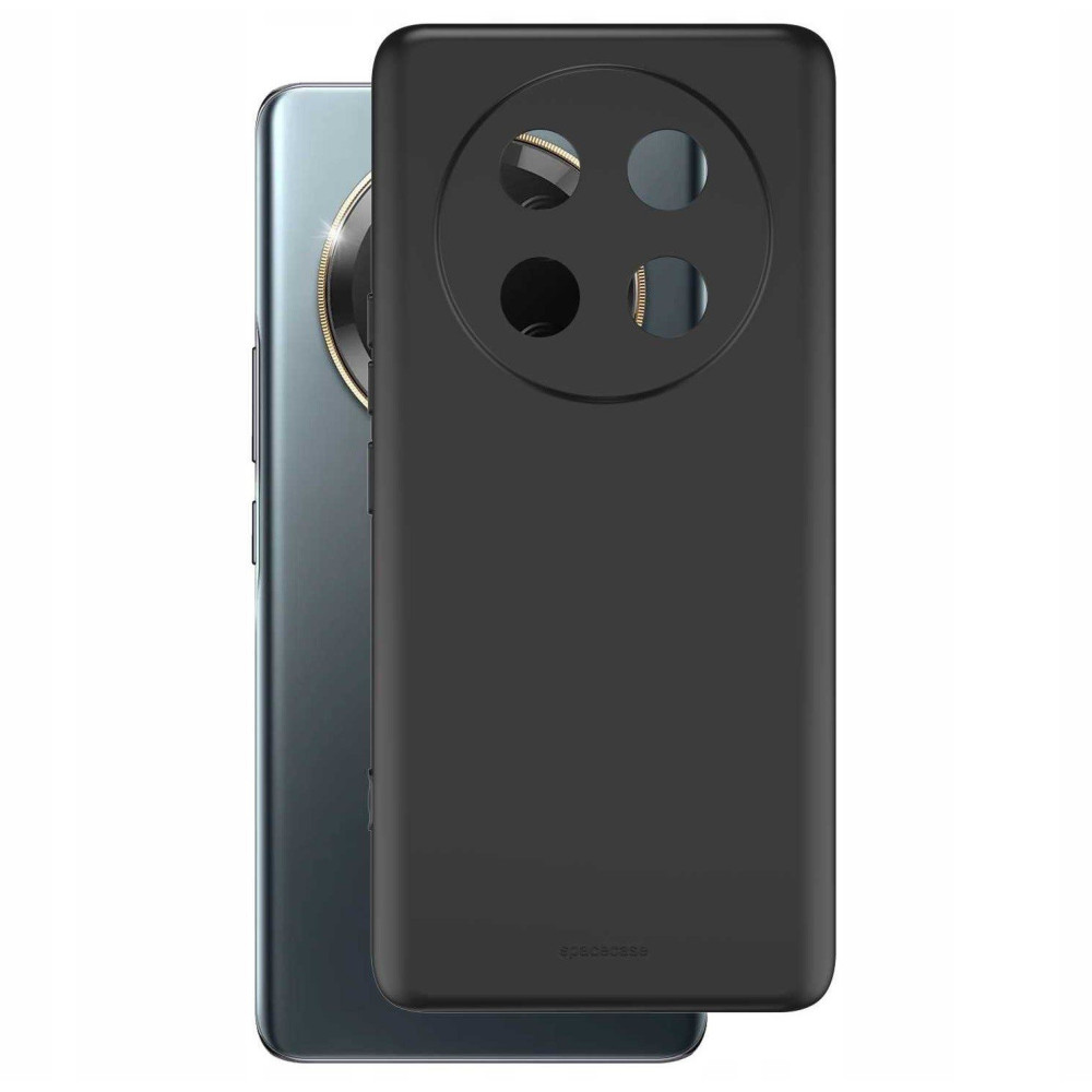 Θήκη Honor Magic7 Lite Spacecase Silicone Case Σιλικόνης - Black (5905719114572)