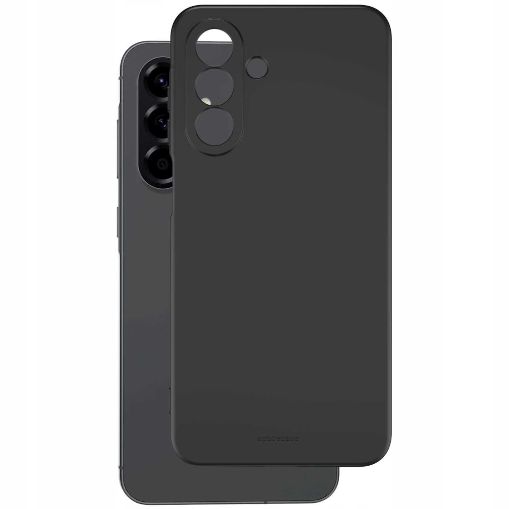 Θήκη Samsung Galaxy A56 Spacecase Silicone Case Σιλικόνης - Black (5905719104221)