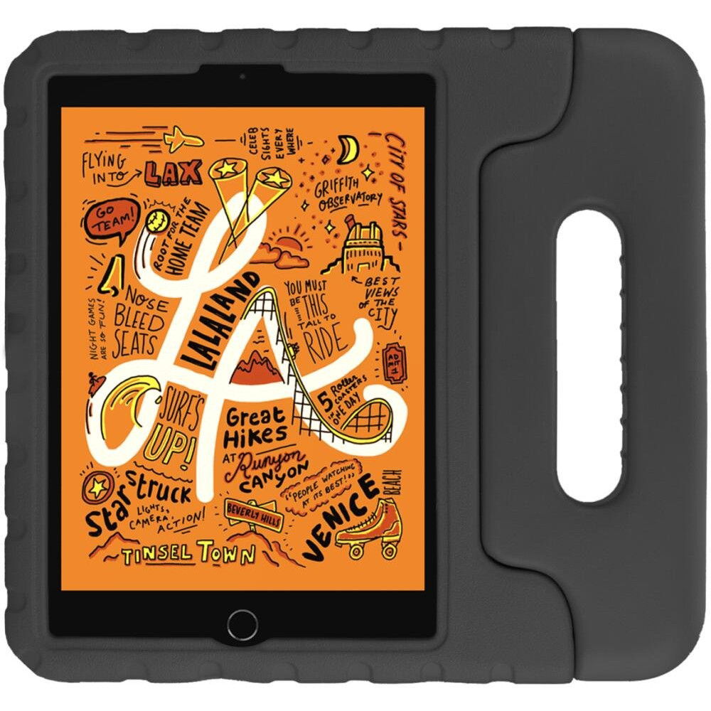 Θήκη iPad Mini 5 / 4 / 3 / 2 / 1 HappyCase Ανθεκτική για Παιδιά - Black (8719246391545)