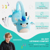 Bluetooth Ακουστικά Lazerbuilt Jazwares Original Squishmallows Λούτρινα Ασύρματα Κεφαλής για Παιδιά με Μικρόφωνο - Tatiana the Dragon (HMSQM-BT-TATIANA)