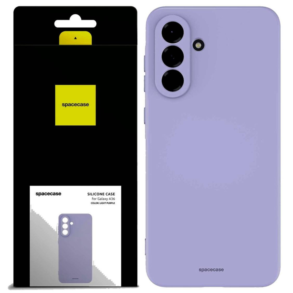 Θήκη Samsung Galaxy A56 Spacecase Silicone Case Σιλικόνης - Light Purple (5905719117498)