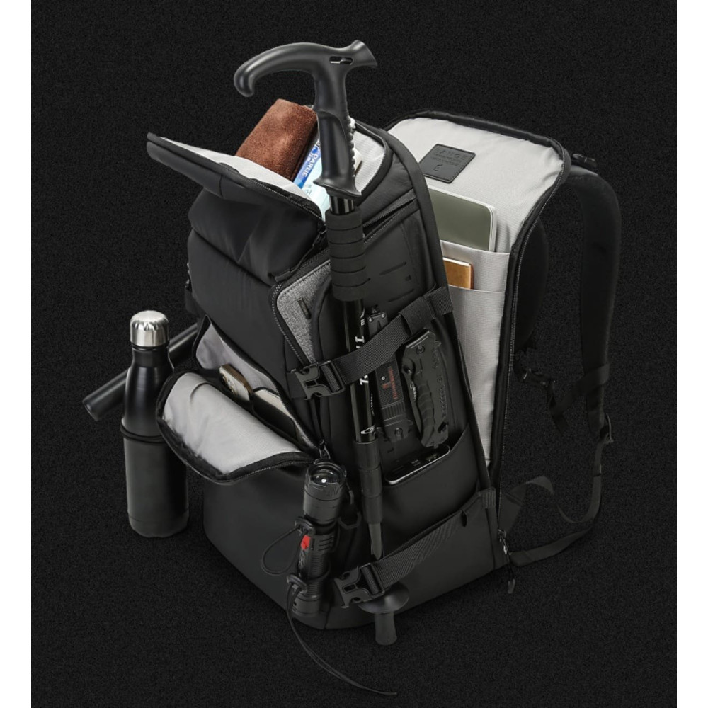 Σακίδιο Πλάτης / Backpack Bange FW230 Ορειβατικό / Τσάντα Μεταφοράς Laptop έως 15.6" 36L - Black
