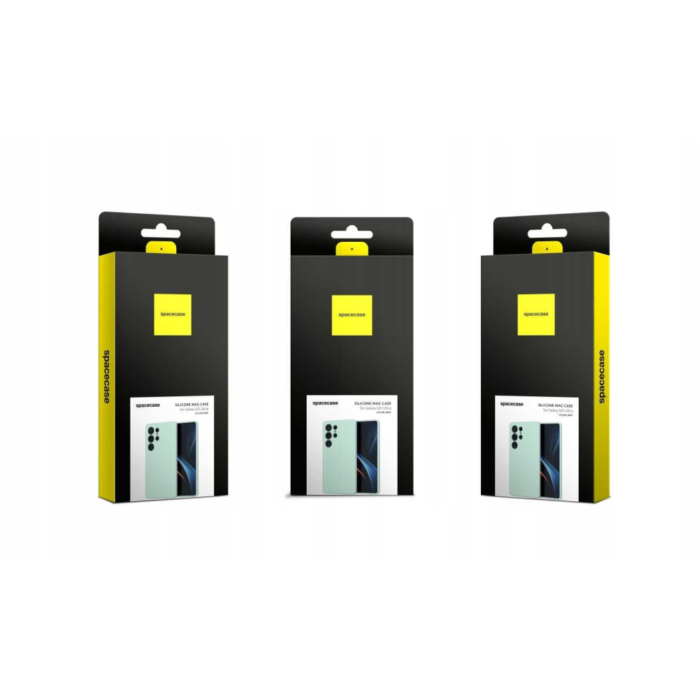 Θήκη Samsung Galaxy S25 Ultra Spacecase Silicone Magnetic Case Σιλικόνης με MagSafe - Mint (5905719118341)