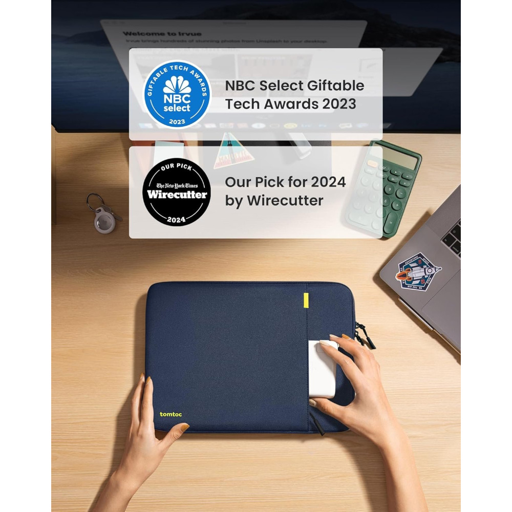 Θήκη Laptop Tomtoc Defender A13 Laptop Sleeve για Laptop 14'' - Navy Blue (A13D2B2)
