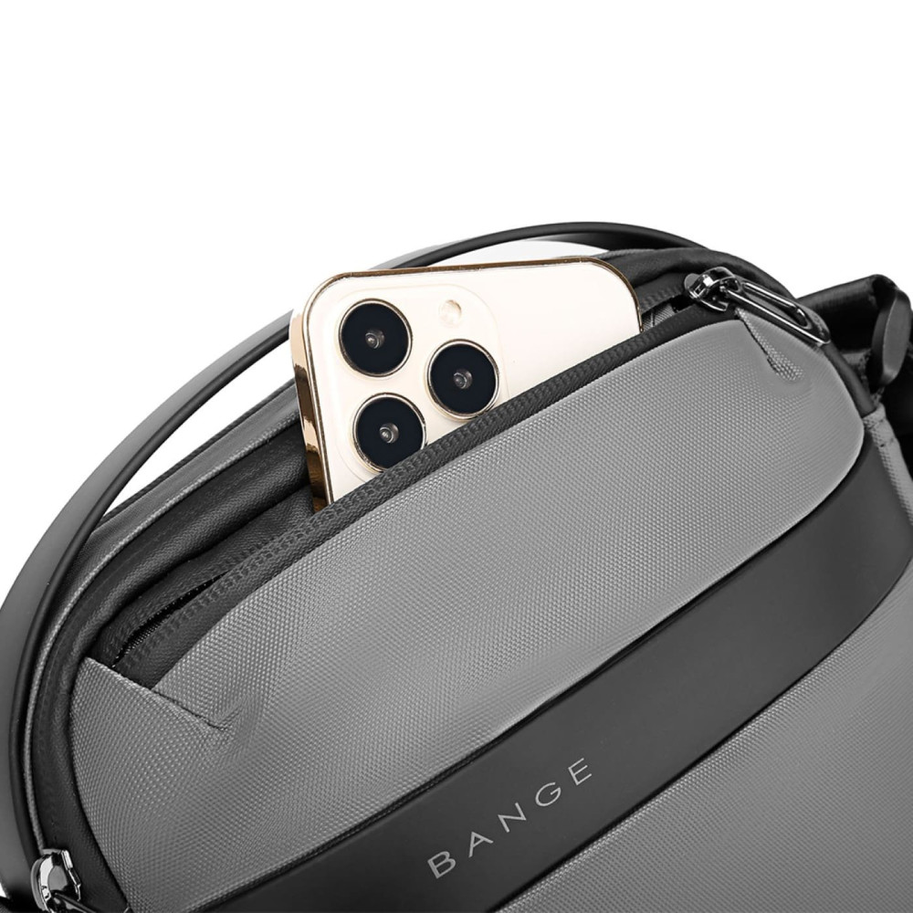 Ανδρικό Τσαντάκι Bange 2876 Ώμου / Χιαστί Crossbody 4.5L - Gray