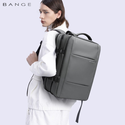 Σακίδιο Πλάτης / Backpack Bange 1908D Ανθεκτικό Επεκτάσιμο για Laptop έως 17.3" 30L έως 49L - Gray