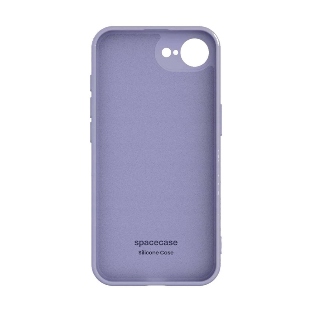 Θήκη iPhone 16e Spacecase Silicone Case Σιλικόνης - Light Purple (5905719117900)