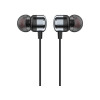 Handsfree Ακουστικά Recci REP-L38 Metal Wired Earphone Ενσύρματα με Type-C - Tarnish (6955482526019)
