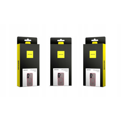 Θήκη Samsung Galaxy S25 Plus Spacecase Hybrid Fusion Mag Ημιδιάφανη Σκληρή με MagSafe - Pink (5905719114299)