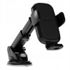 Βάση Κινητών Αυτοκινήτου Spacecase WM7B για Ταμπλό / Παρμπρίζ με Ασύρματη Φόρτιση Qi 15W - Black (5905719119010)