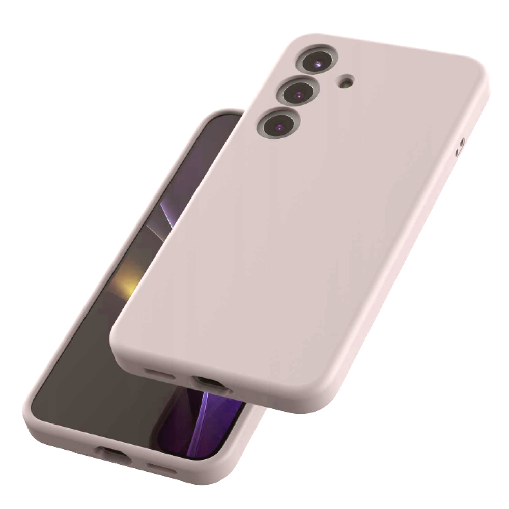 Θήκη Samsung Galaxy S25 Spacecase Silicone Magnetic Case Σιλικόνης με MagSafe - Light Purple (5905719114176)