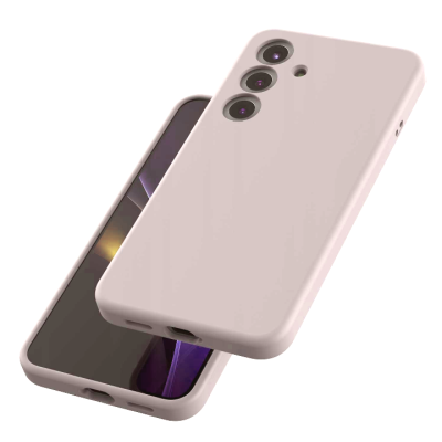 Θήκη Samsung Galaxy S25 Spacecase Silicone Magnetic Case Σιλικόνης με MagSafe - Light Purple (5905719114176)