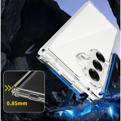 Θήκη Samsung Galaxy Z Fold7 Tech-Protect FlexAir Hybrid Σκληρή Διάφανη - Clear (5906302318377)