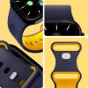 Λουράκι Apple Watch SE/11/10/9/8/7/6/5/4 (42/41/40mm) Spigen Nano Pop από Premium Σιλικόνη - Blueberry Navy (AMP09325)