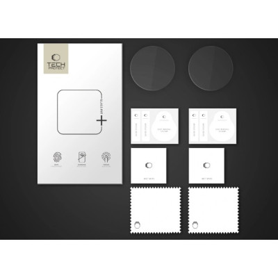 Tempered Glass Garmin Fenix 7Χ / 7Χ Pro 51mm Tech-Protect Glass Fit+ Αντιχαρακτικό Γυαλί Προστασίας Οθόνης 2 Τεμάχια - Clear (5906302318605)