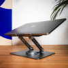 Βάση Στήριξης Spacecase Laptop Aluminium Stand 360 για Tablet / Laptop 11" έως 17" από Αλουμίνιο - Gray (5905719117122)