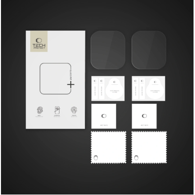 Tempered Glass Huawei Watch Fit 4 Pro Tech-Protect Glass Fit+ Αντιχαρακτικό Γυαλί Προστασίας Οθόνης 2 Τεμάχια - Clear (5906302368518)