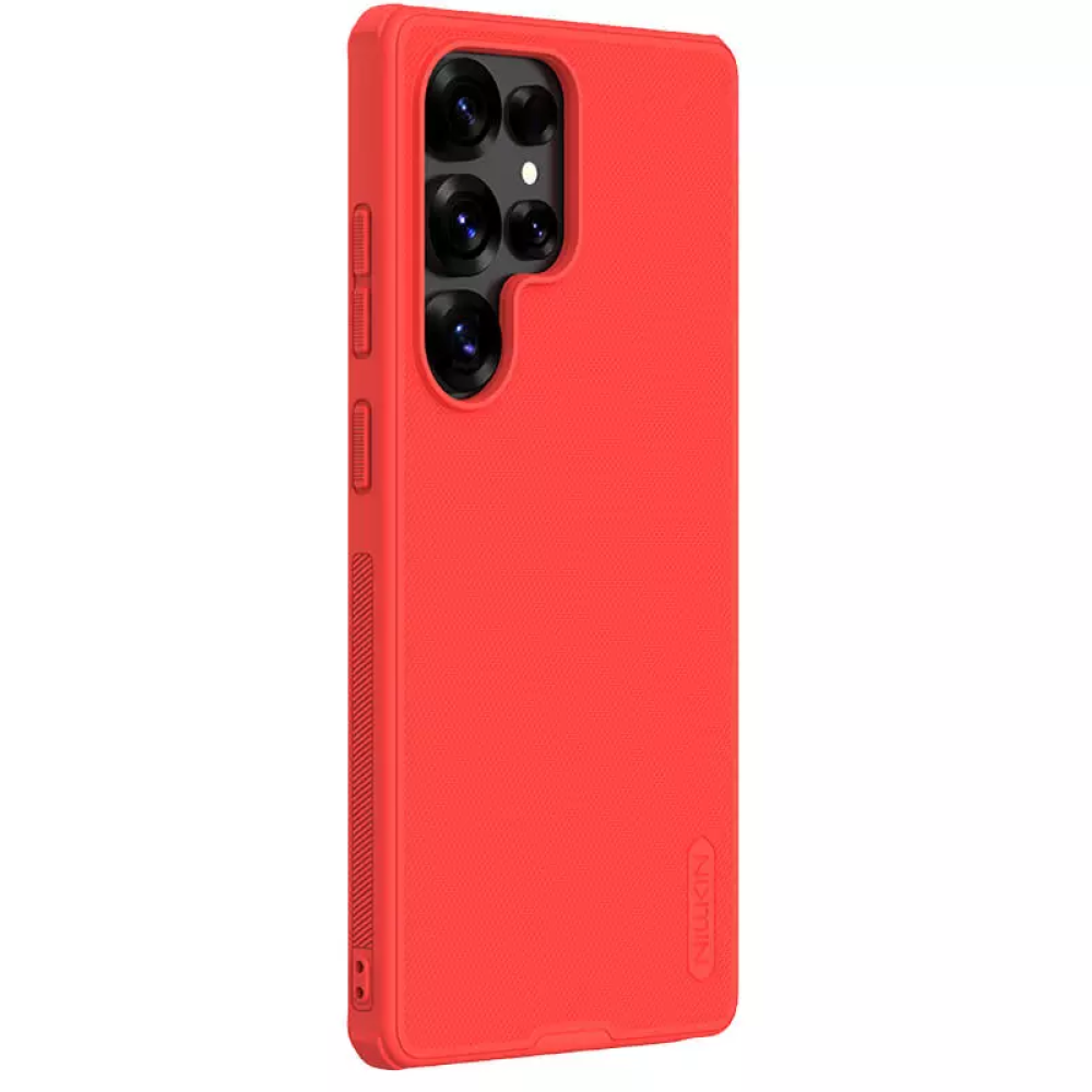Θήκη Samsung Galaxy S25 Ultra Nillkin Super Frosted Shield Pro Σκληρή Ανθεκτική - Red (6902048288447)