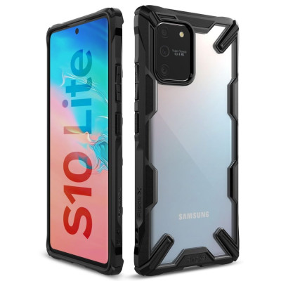 Ringke Fusion X Θήκη Σιλικόνης Samsung Galaxy S10 Lite - Black (63192)