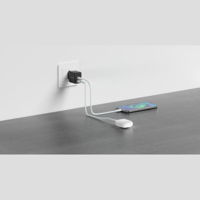 Φορτιστής Riversong PowerKub G30 Pro Γρήγορος Ταξιδιού / Αντάπτορας με 1 x USB-A / 1 x Type-C 30W - Black (AD118)