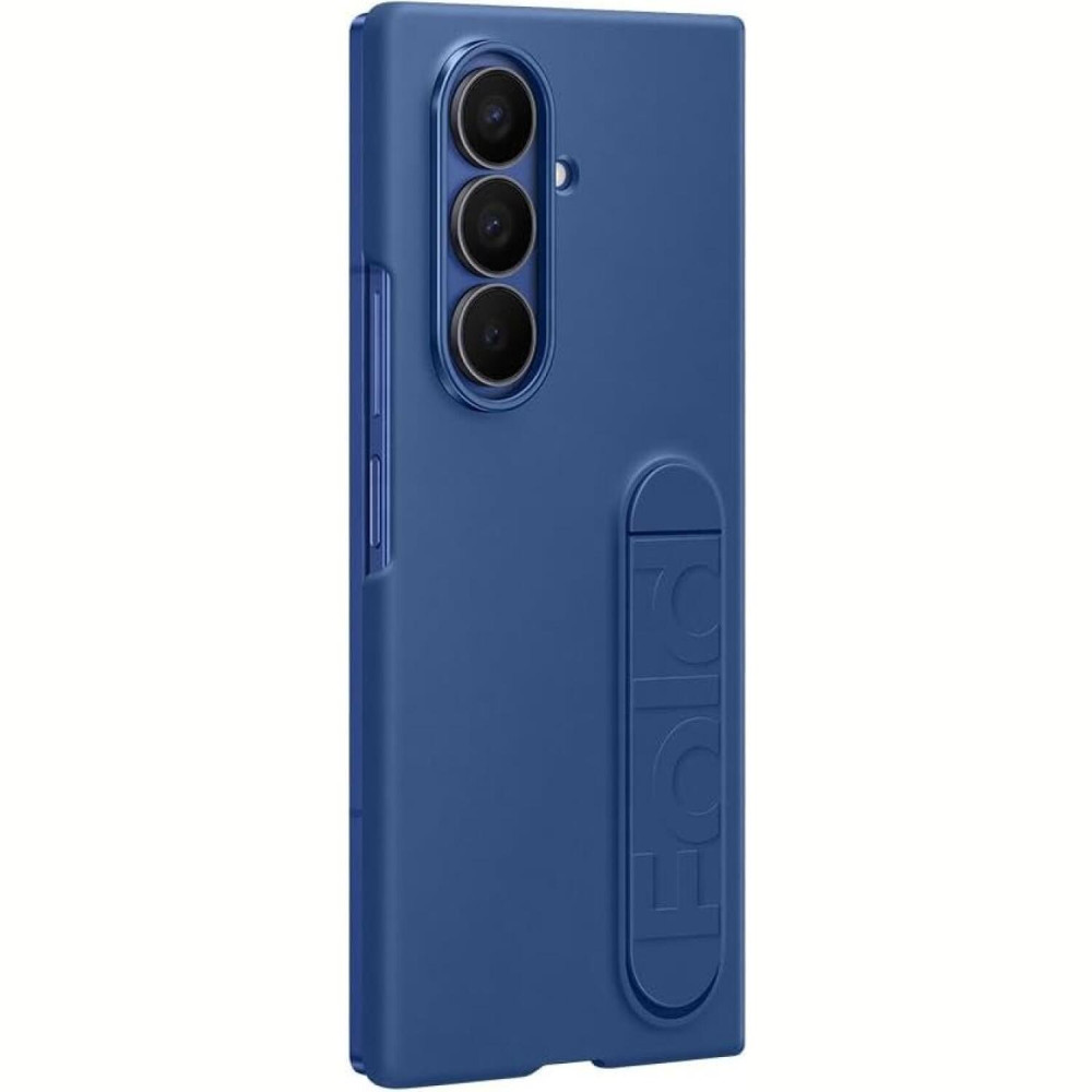 Θήκη Samsung Galaxy Z Fold7 Official Samsung Silicone Case Σιλικόνης με KickStand & Μεμβράνη Προστασίας Οθόνης - Blue (EF-MF966CNEGWW)