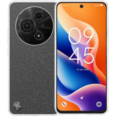 Θήκη & Tempered Glass TCL 605 / 60 SE Vivid Set Gelly Case Σετ Διάφανη Σιλικόνης & Αντιχαρακτικό Γυαλί Προστασίας Οθόνης  - Transparent (VIGELLY477GLASSTN)