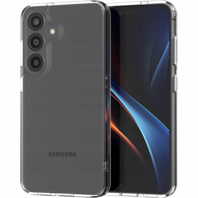 Θήκη Samsung Galaxy S25 Spacecase Clear Case Σκληρή Διάφανη 1mm - Transparent (5905719114022)