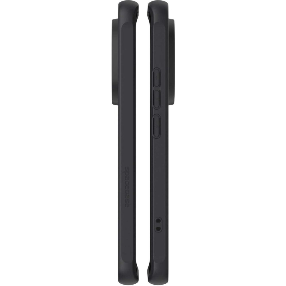 Θήκη Xiaomi Redmi Note 14 Pro Plus 5G Spacecase Hybrid MagSafe Σκληρή Ημιδιάφανη με MagSafe - Black (5905719117665)
