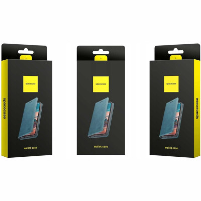 Θήκη Xiaomi Redmi Note 14 Pro 5G / Poco X7 Spacecase Wallet Πορτοφόλι - Green (5905719118570)