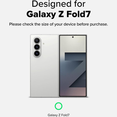 Tempered Glass Samsung Galaxy Z Fold7 Ringke Camera Lens Frame Glass Αντιχαρακτικό Γυαλί Προστασίας για Φακό Κάμερας 2 Τεμάχια - Black (8800293855484)