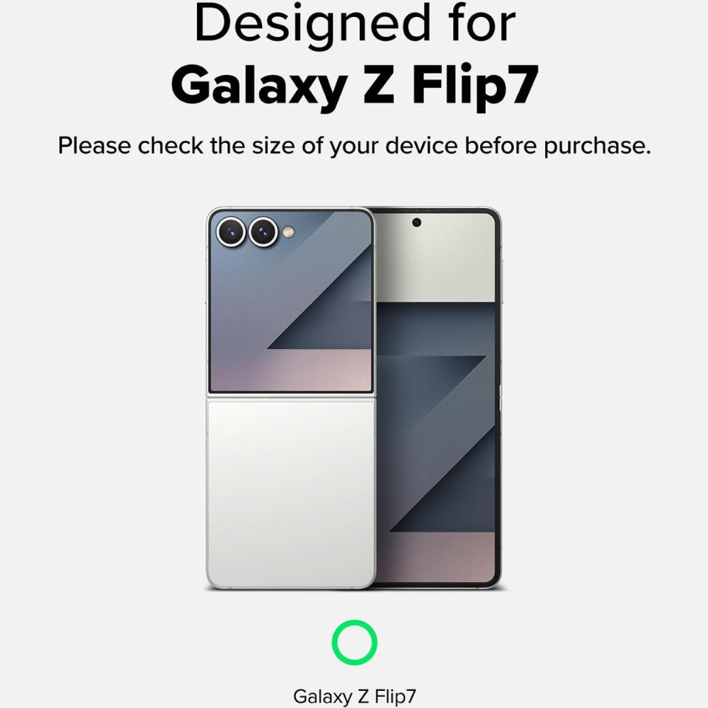 Tempered Glass Samsung Galaxy Z Flip7 Ringke Camera Lens Frame Glass Αντιχαρακτικό Γυαλί Προστασίας για Φακό Κάμερας 2 Τεμάχια - Black (8800293855927)