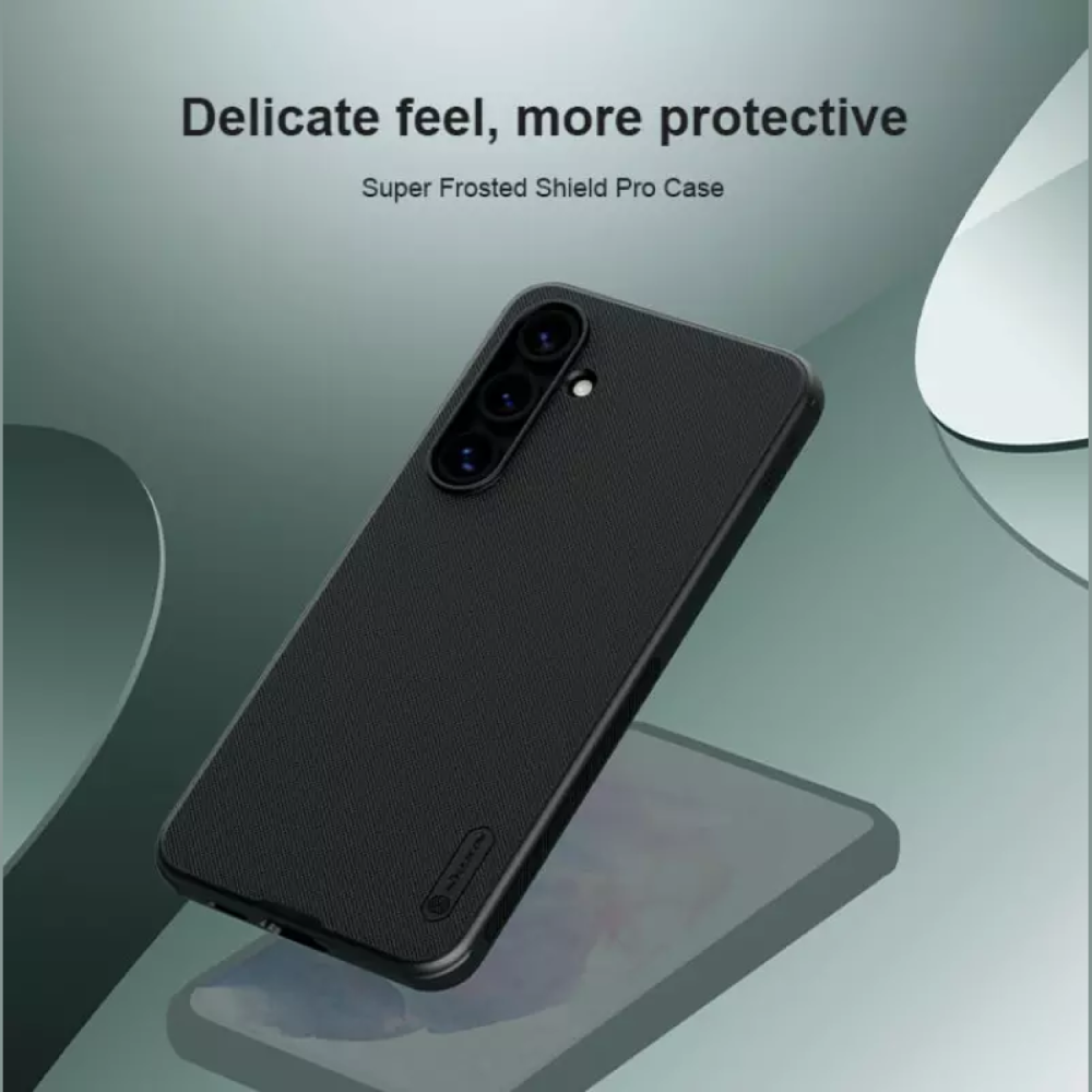 Θήκη Samsung Galaxy S24 FE Nillkin Super Frosted Shield Pro Σκληρή Ανθεκτική - Black (6902048281226)