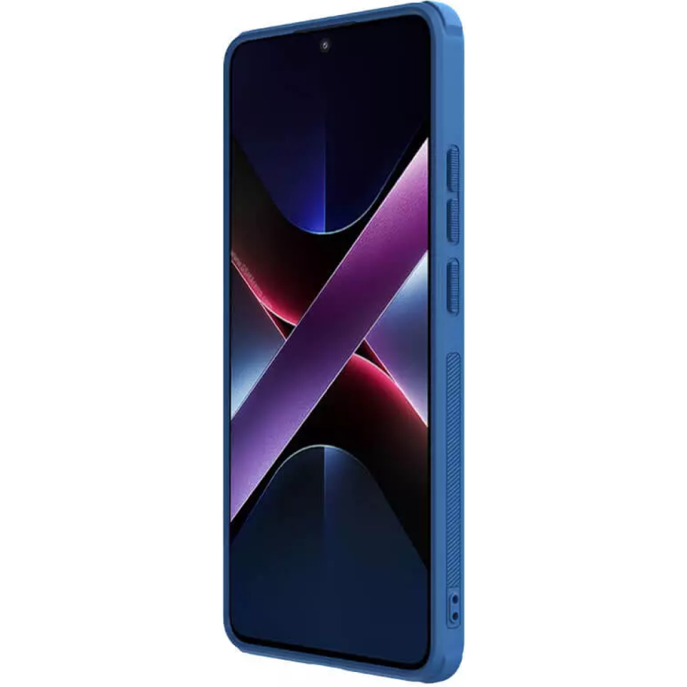 Θήκη Xiaomi Poco X7 Pro Nillkin Super Frosted Shield Pro Σκληρή Ανθεκτική - Blue (6902048296466)