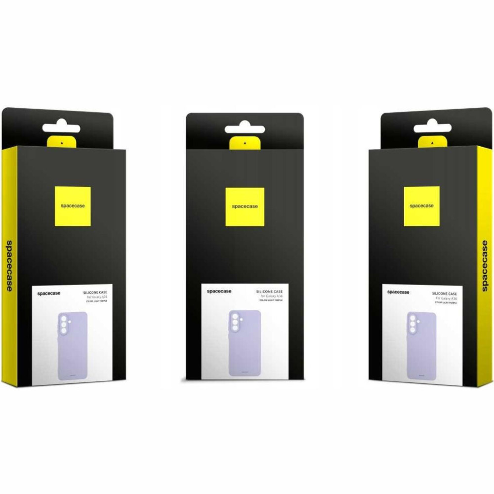 Θήκη Samsung Galaxy A36 Spacecase Silicone Case Σιλικόνης - Light Purple (5905719117405)