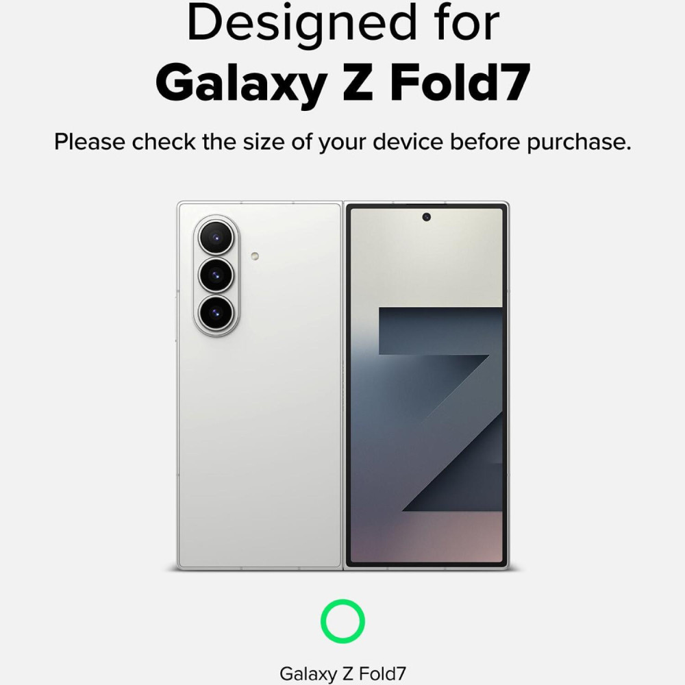 Θήκη Samsung Galaxy Z Fold7 Ringke Fusion Magnetic Ανθεκτική με MagSafe - Clear (8800293855293)