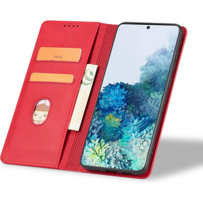 Θήκη Realme P3 Bodycell Book Case Πορτοφόλι - Red (5206015082108)