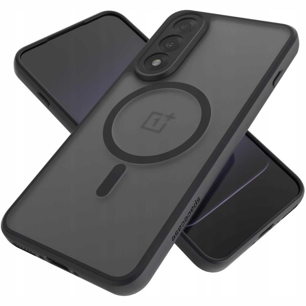Θήκη OnePlus Nord 5 Spacecase Hybrid MagSafe Σκληρή Ημιδιάφανη με MagSafe - Black (5905719129743)