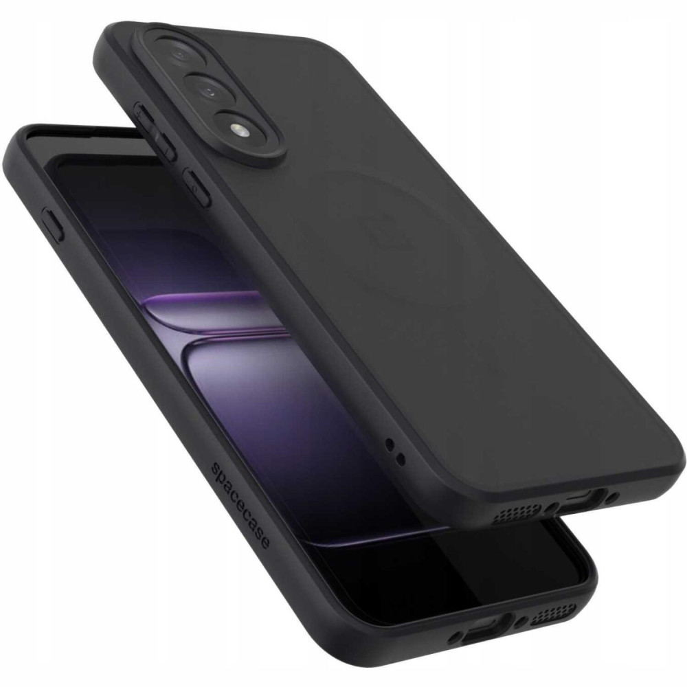 Θήκη OnePlus Nord 5 Spacecase Hybrid MagSafe Σκληρή Ημιδιάφανη με MagSafe - Black (5905719129743)