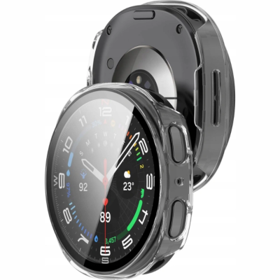 Θήκη Samsung Galaxy Watch 8 44mm Tech-Protect Defense με Tempered Glass - Clear (5906302331567)