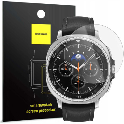 Tempered Glass Samsung Galaxy Watch 8 Classic 46mm Spacecase Smartwatch Glass 2.5D Αντιχαρακτικό Γυαλί Προστασίας Οθόνης - Clear (5905719129439)