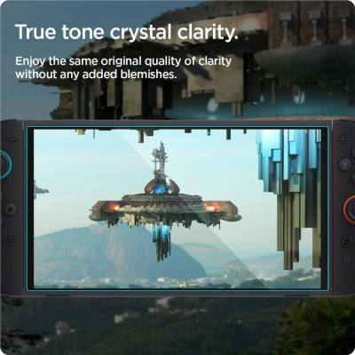 Tempered Glass Nintendo Switch 2 Spigen GLAS.tR EZ Fit Αντιχαρακτικό Γυαλί Προστασίας Οθόνης 2 Τεμάχια - Clear (AGL10156)