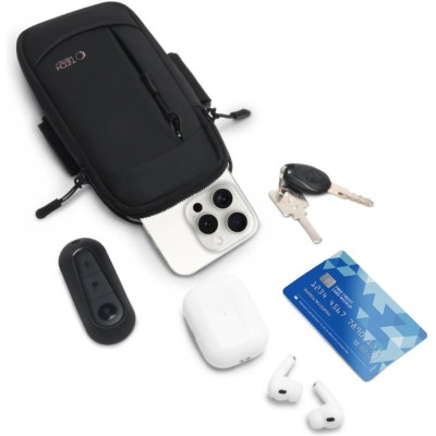 Universal Θήκη Tech-Protect M6 Sport Armband Μπράτσου για Κινητά / Smartphones έως 6.9" - Black / Pink (5906302330805)