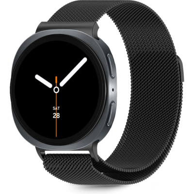 Λουράκι Samsung Galaxy Watch 8 Classic / Watch 8 (46/44/40mm) Tech-Protect Milaneseband Μεταλλικό - Black (5906302331888)