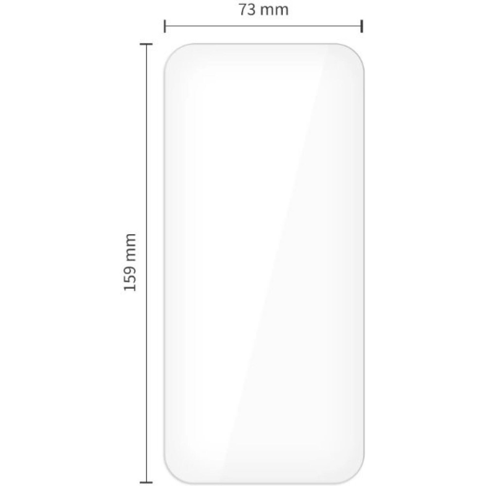 Tempered Glass iPhone 17 Pro Max / 16 Pro Max Tech-Protect Glass Fit+ Αντιχαρακτικό Γυαλί Προστασίας Οθόνης 2 Τεμάχια - Clear (5906302319251)